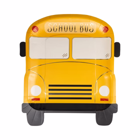 Schulbus Pappteller