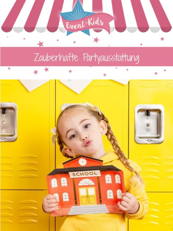 🎒 Einschulung feiern mit der schönsten Partydeko