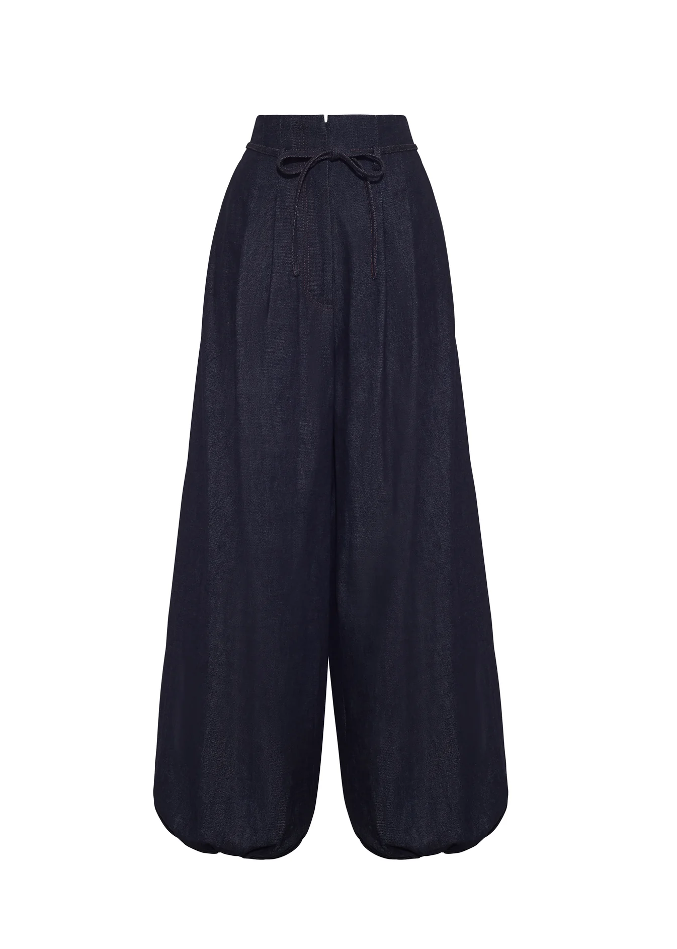 Ghost image of the kaito pants in denim 