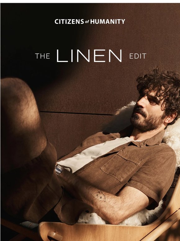MEN'S: The Linen Edit