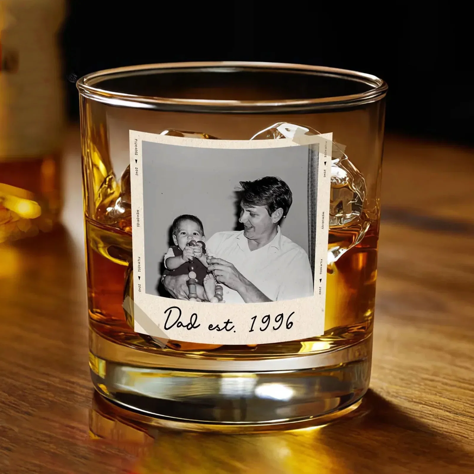 Memory Whiskey Glass
