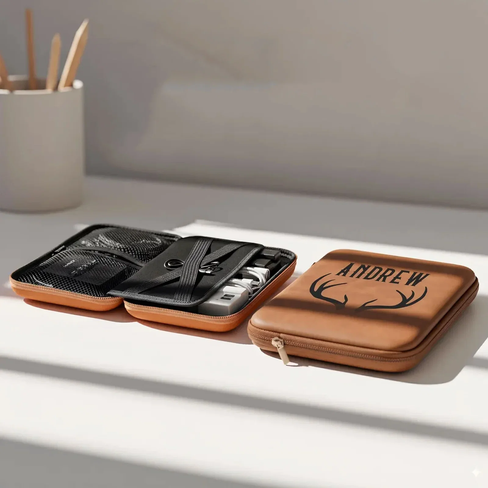 Leather Cord Case