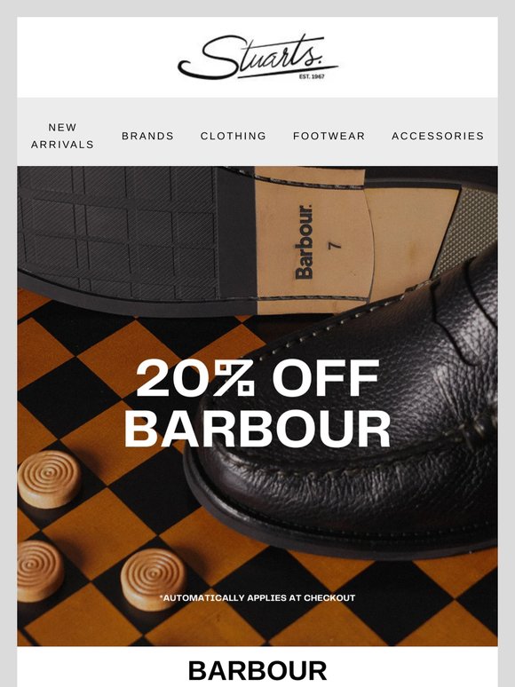 One of Our Biggest Barbour Offers Yet