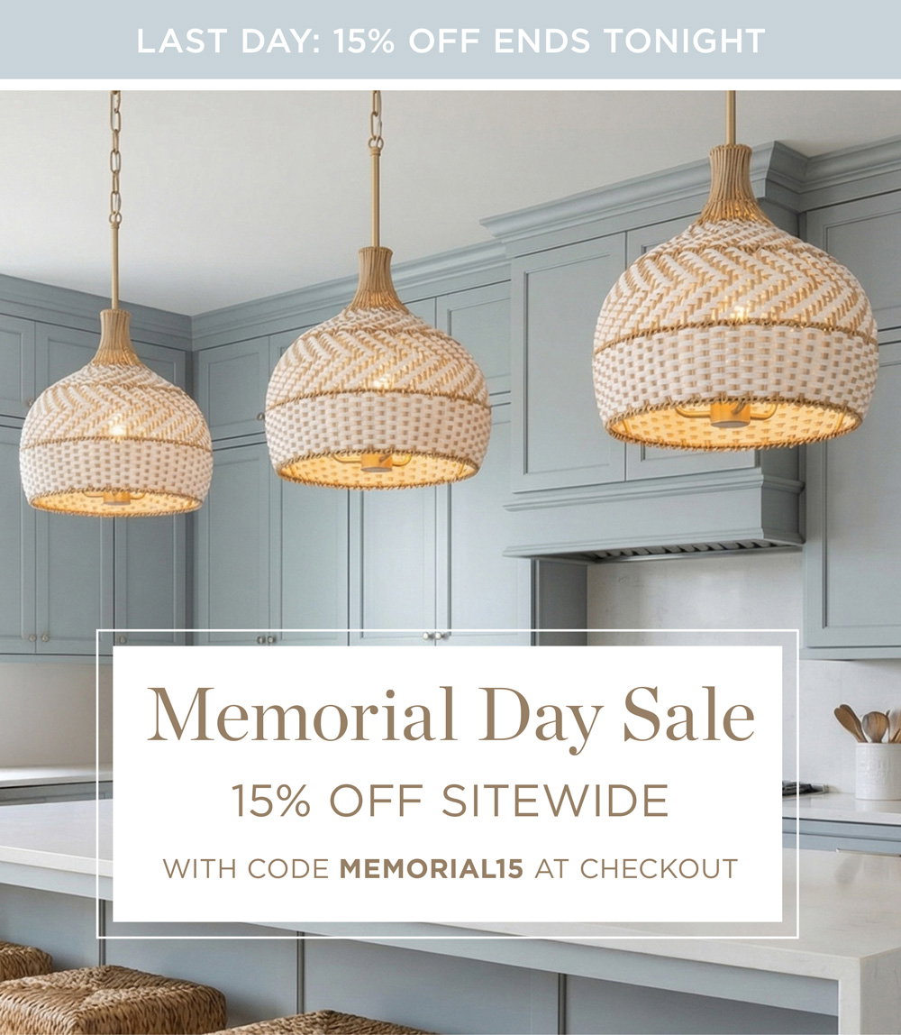 Memorial Day Sale 15% Off Sitewide