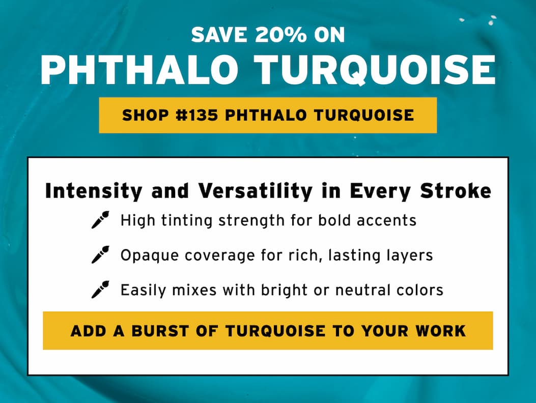 Phthalo Turquoise - View all blues