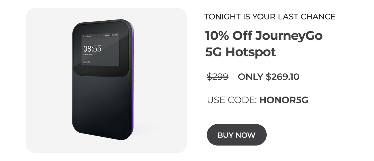 JourneyGo 5G Hotspot
