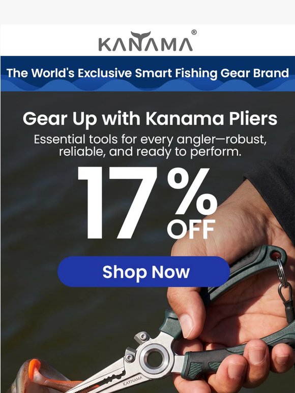 Hot Sellers: Kanama Pliers – Now 17% OFF!