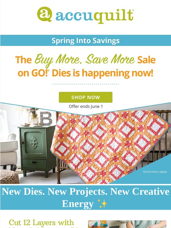 Fresh savings for your next favorite project ✨
