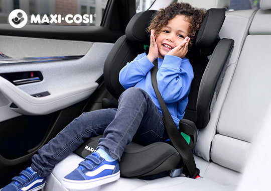 Maxi-Cosi RodiFix M i-Size ISOFix R129 High-Back Booster Seat Basic Black