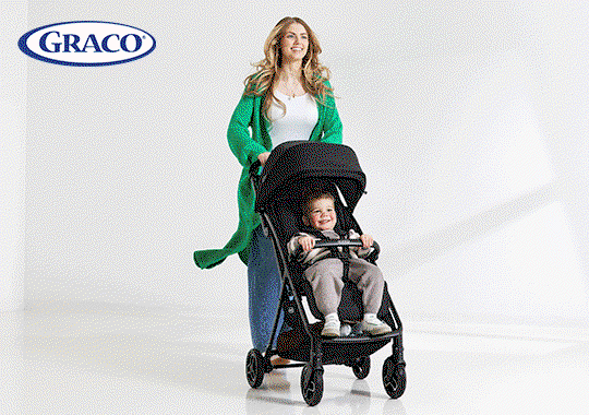 Graco Miravi Compact Stroller Stormy Blue/ Black