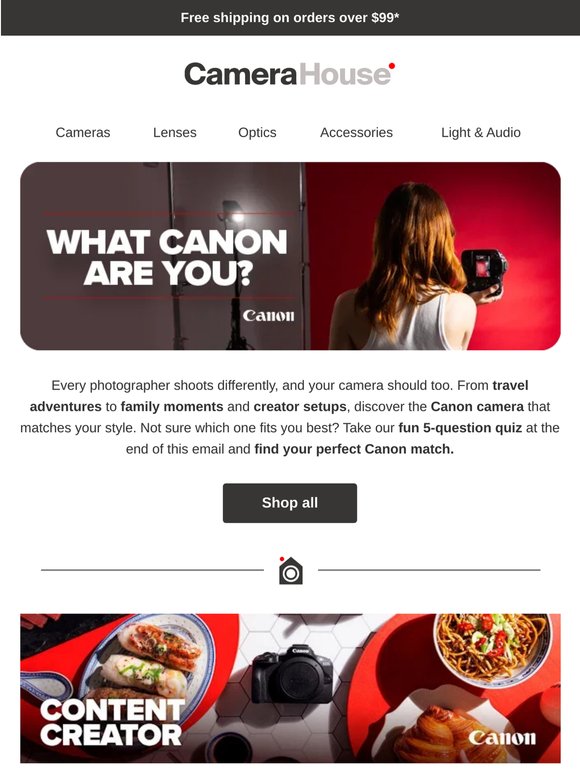 What Canon are you? Discover your ideal match 📸
