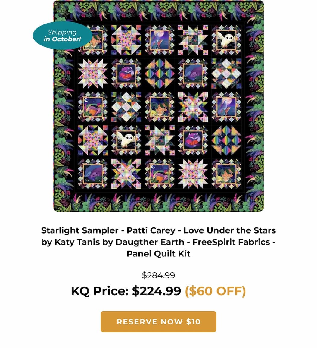 Starlight Sampler Quilt Kit