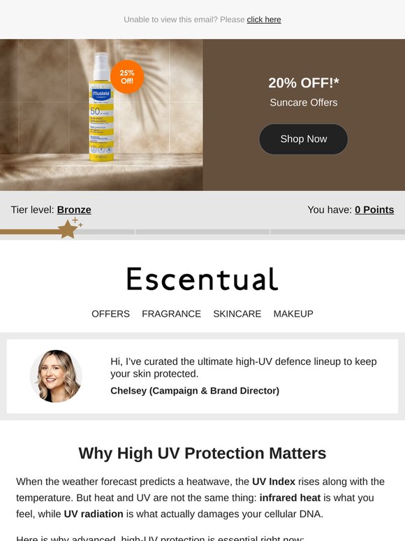 ⚠️ High UV Alert: The Heatwave is Here (And Your Skin Needs This)