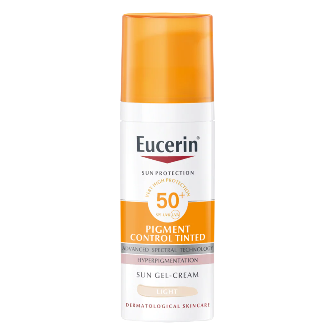 Image of Eucerin Pigment Control Tinted Sun Gel-Cream SPF50+