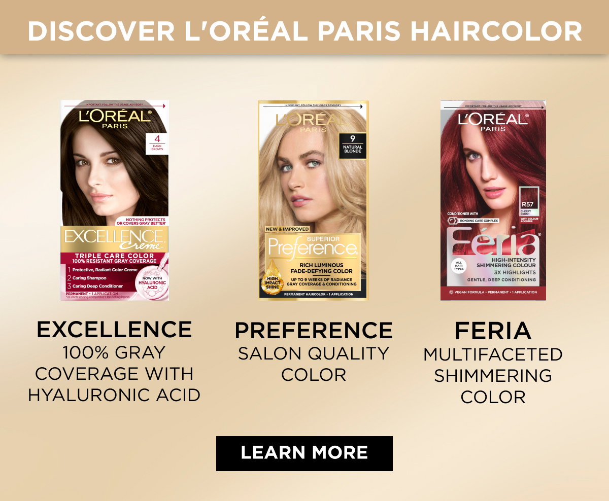 discover L'Oreal Paris haircolor