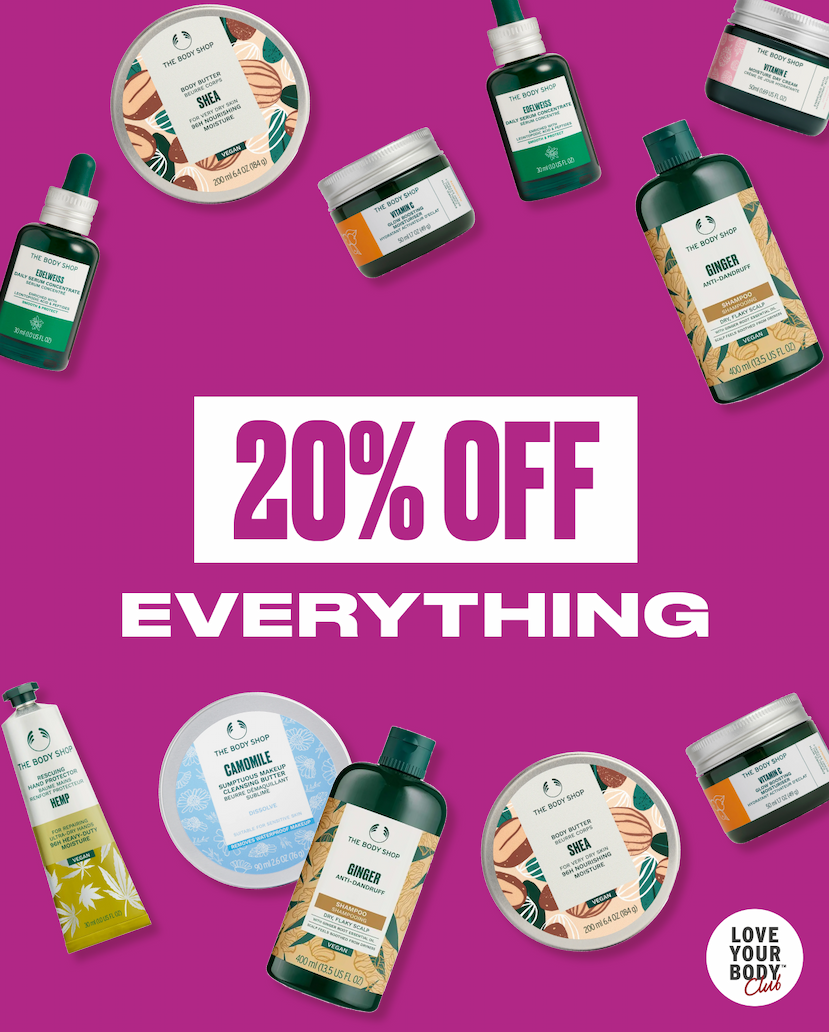 20% off everything