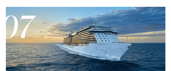 7. Princess Cruises