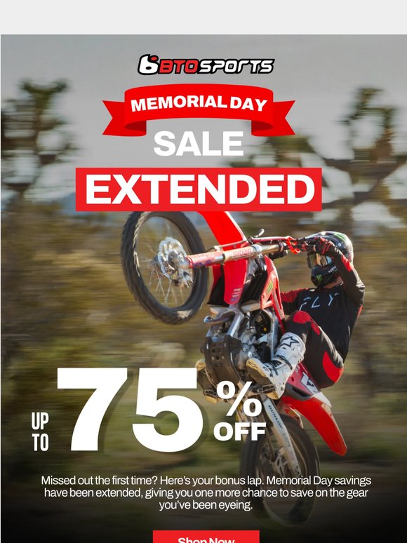 Memorial Day Deals Extended | By Popular Demand