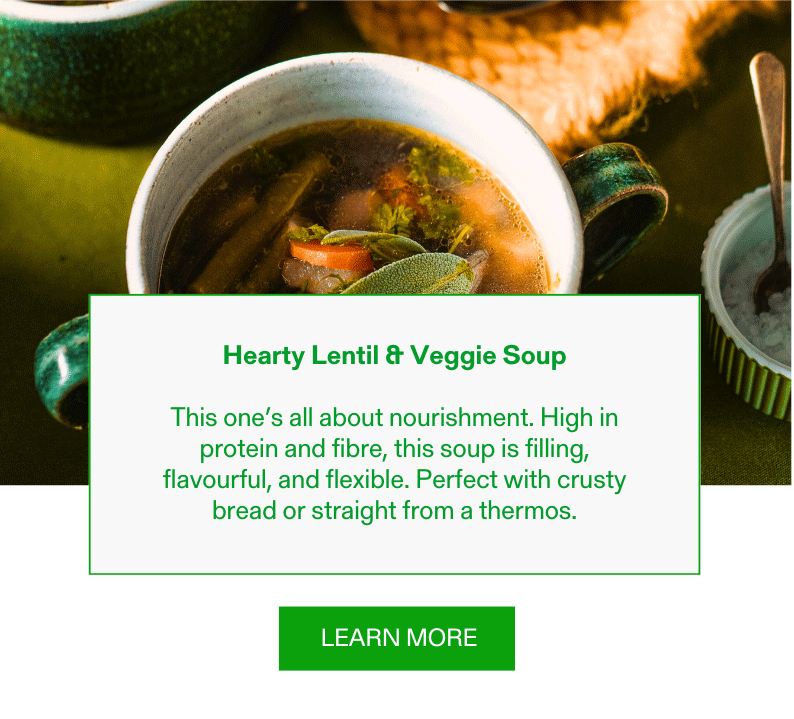 Hearty Lentil & Veggie Soup