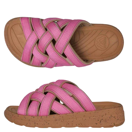 Zuma LX | Recycled Poly | Cork Rubber | Pink | Tan
