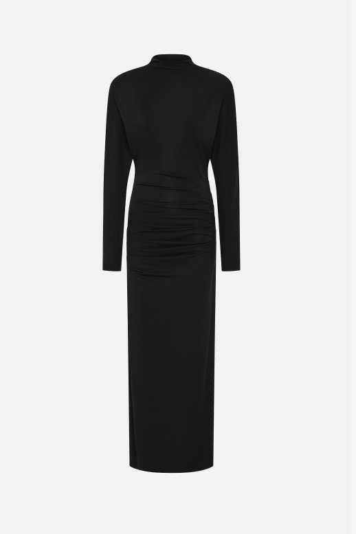 the-batwing-jersey-draped-midi-dress-black