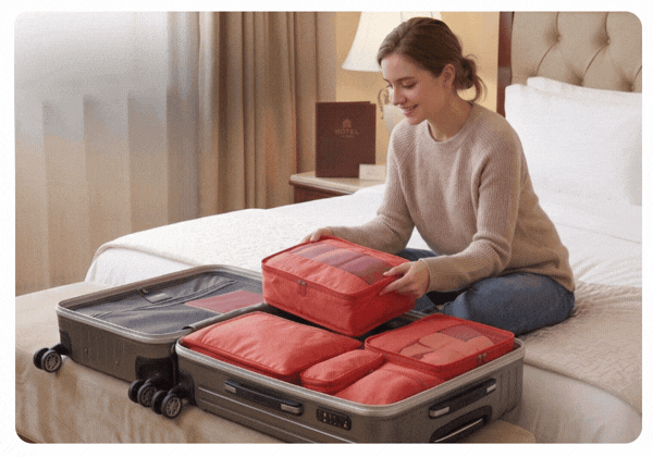 Set 6 organizer per la valigia a soli €2,70*