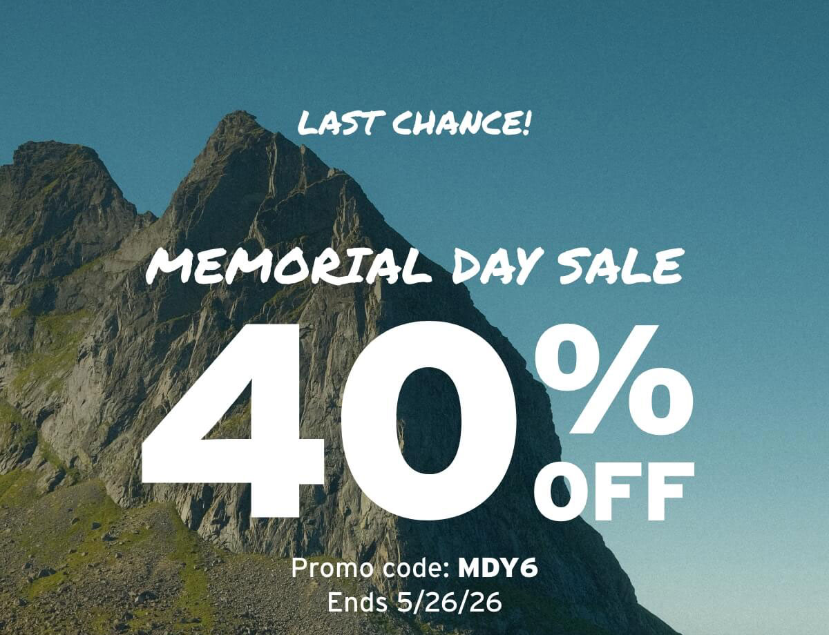 Take 40% off with promo code MDY6. Display images to learn more.