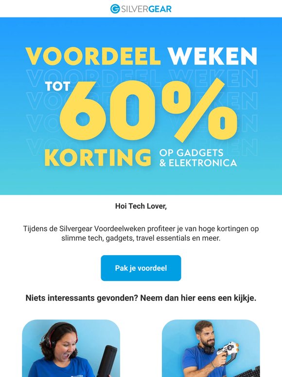 🛍️ De Voordeelweken zijn begonnen!