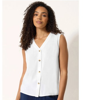 white vest top