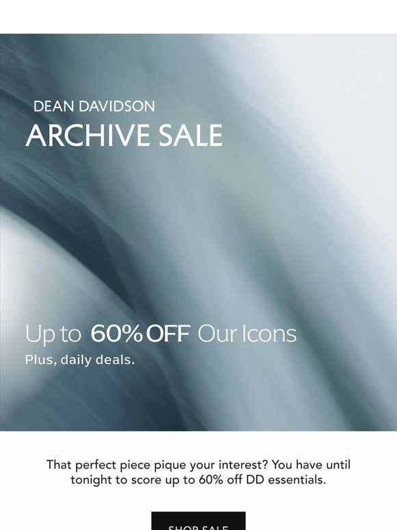 Email Exclusive: Archive Sale Extension