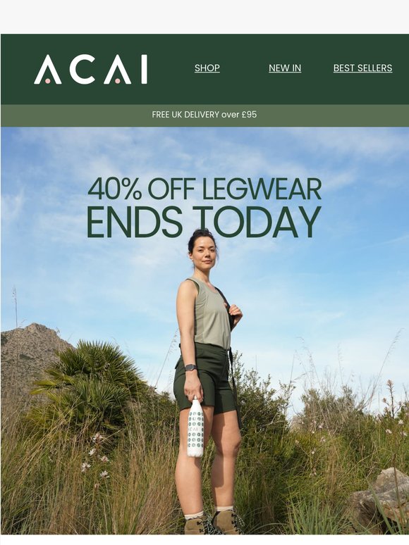 Your Final Day to Save 40% ☀️