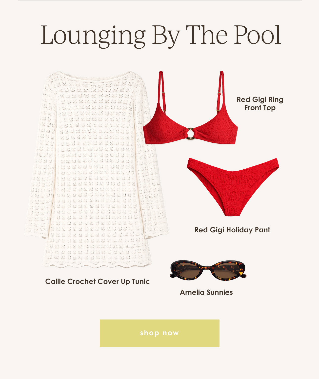 Lounging By The Pool