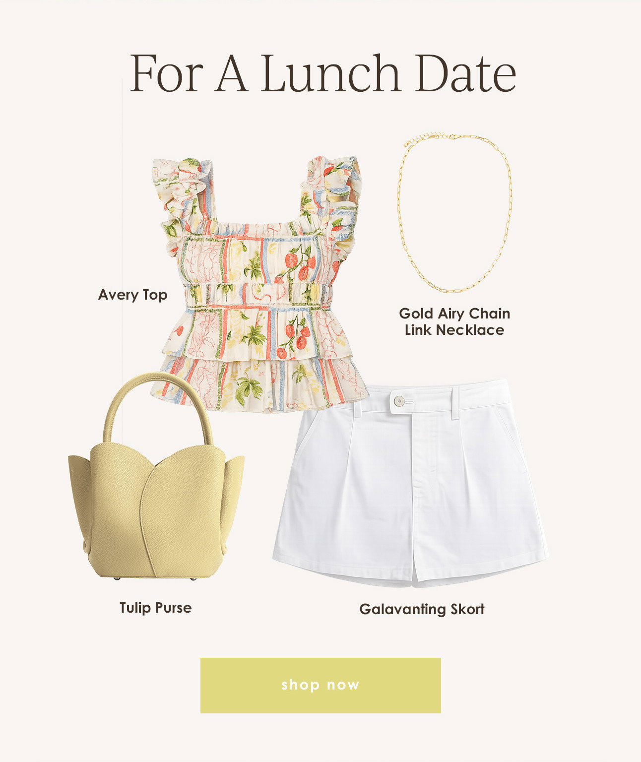 For A Lunch Date