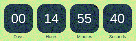 Timer from emailcountdowntimer.com