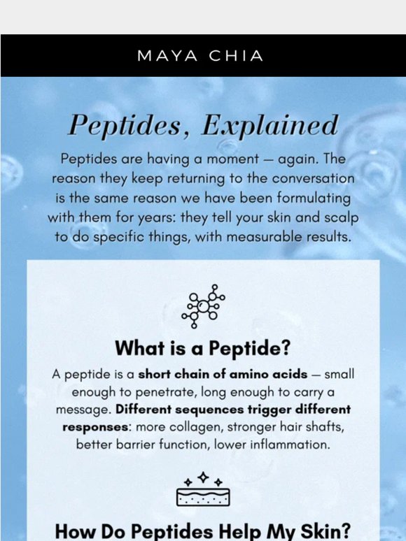 Why Peptides Earn Their Place