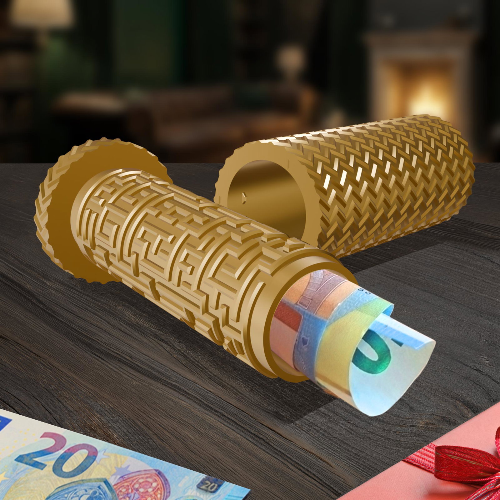 Image of Labyrinthbox Röhre – Kniffelige Verpackung