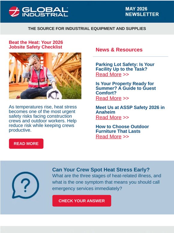 Knowledge Center Roundup: Stay Cooler, Safer, & Set For Our Next Show