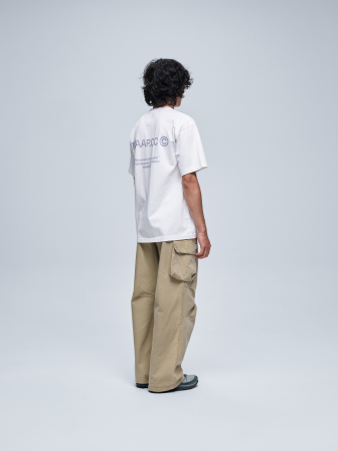 Essentials CC Tee [White/Icelandic Blue]