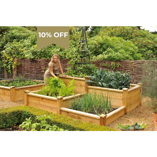 Superior Wooden Raised Beds