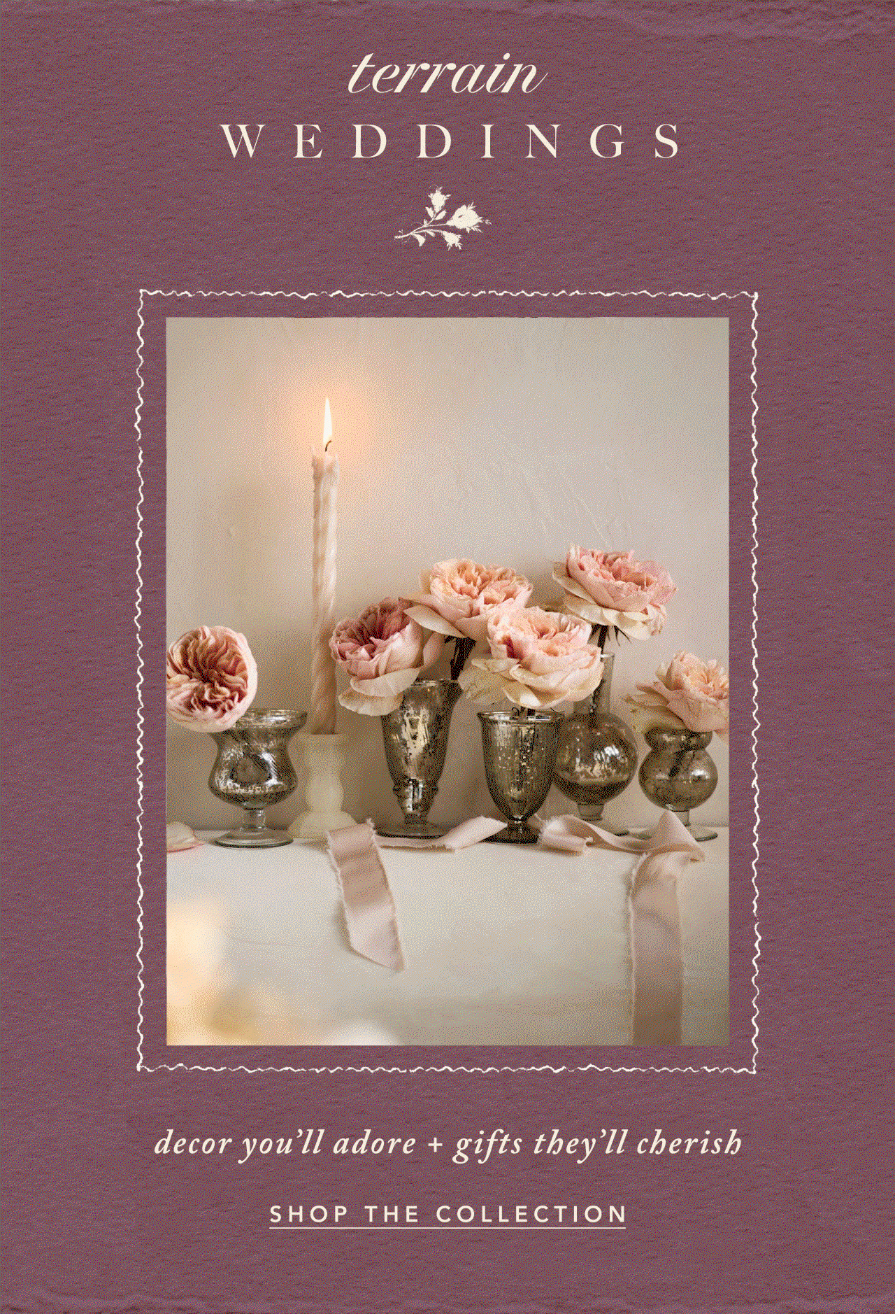 terrain Weddings Shop the Collection