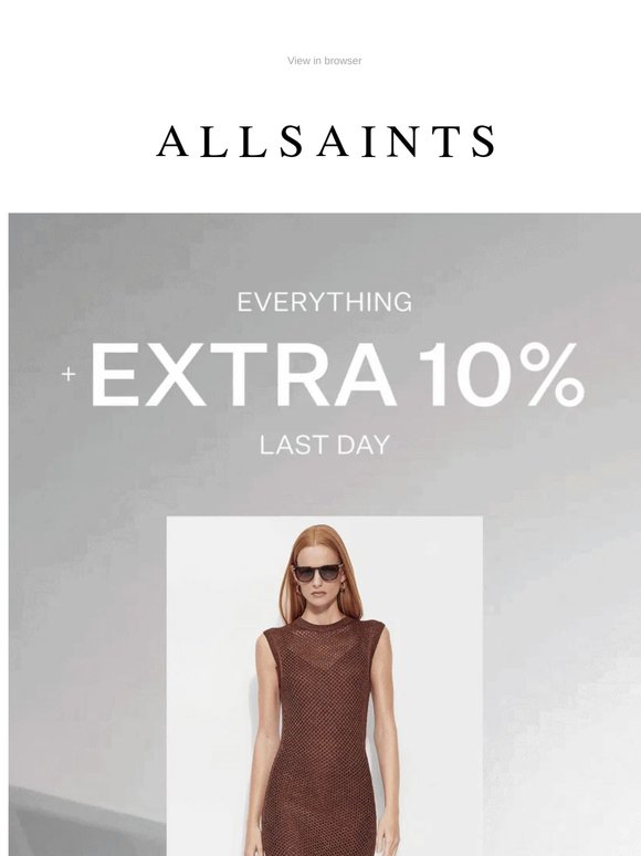 Last Day: Up To 30% Off + Extra 10%