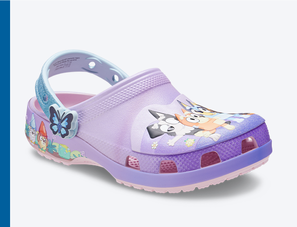 Display Image of Bluey Themed Crocs Clog