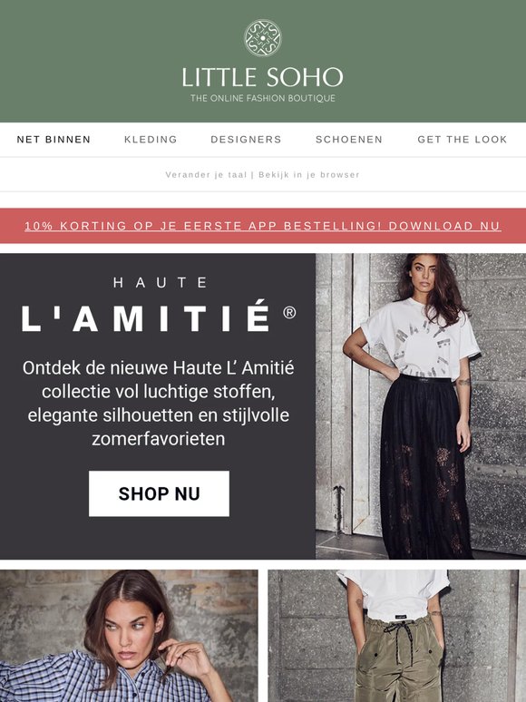 Hot new drop: Haute L'Amitié 😍