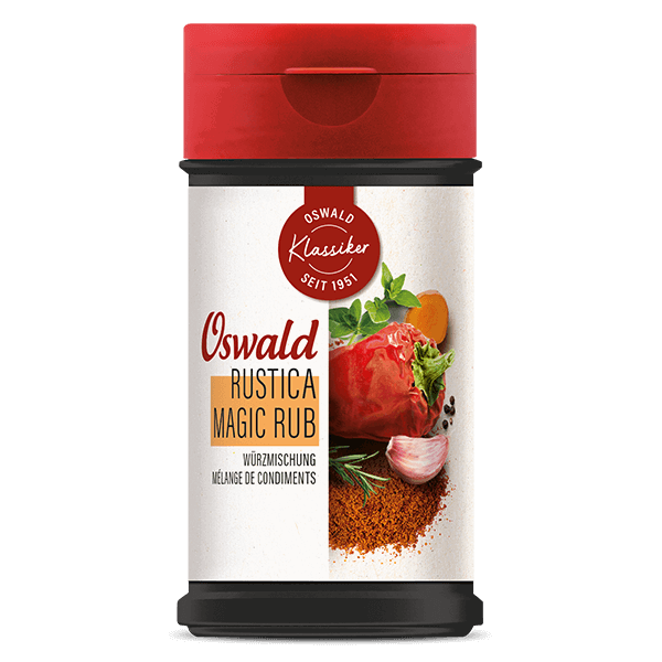 Kleine Dose Rustica Magic Rub Fleisch-Würzmischung, Gewürze, Oswald