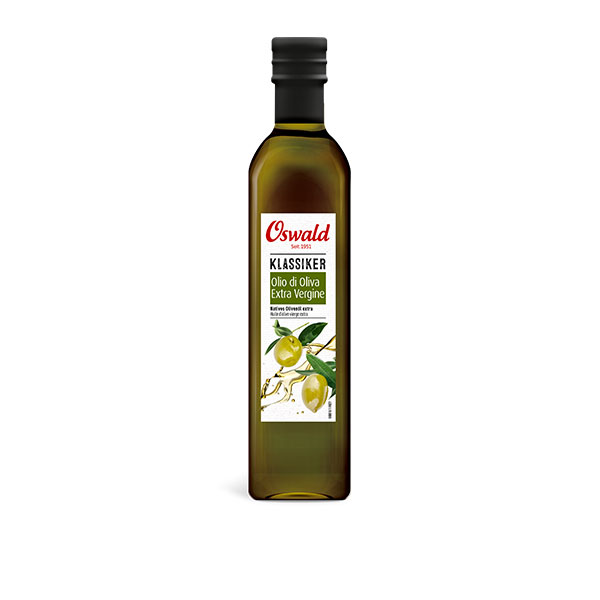Grosse Flasche Olivenöl extra vergine, Öl & Essig, Oswald