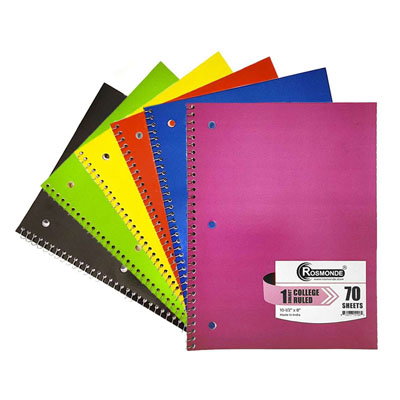 1 Subject Notebook - College Rule