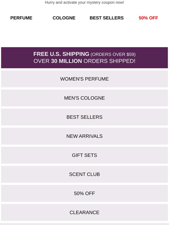 Fragrance & Beauty Mystery DEAL 🎁 Ends soon!