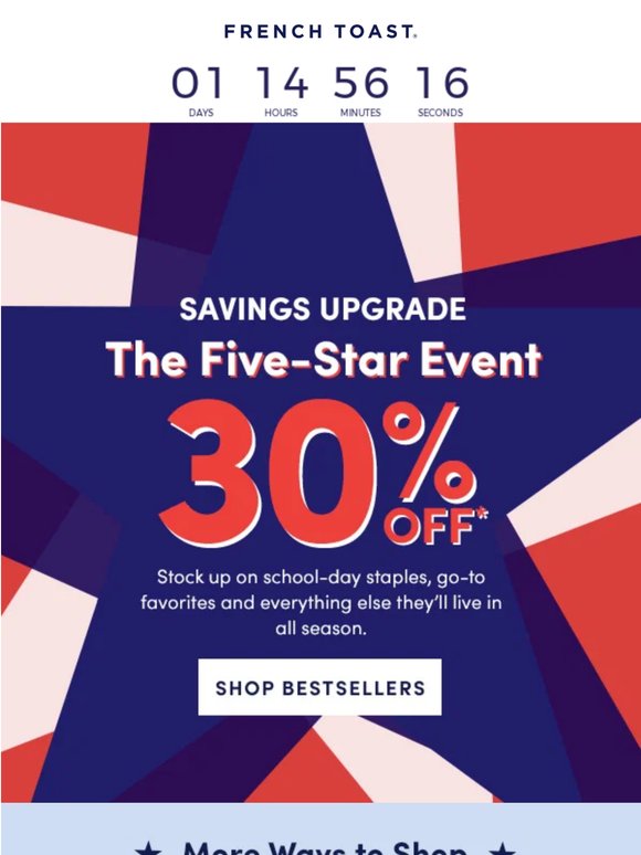 ’Parents’, your upgraded savings are waiting!