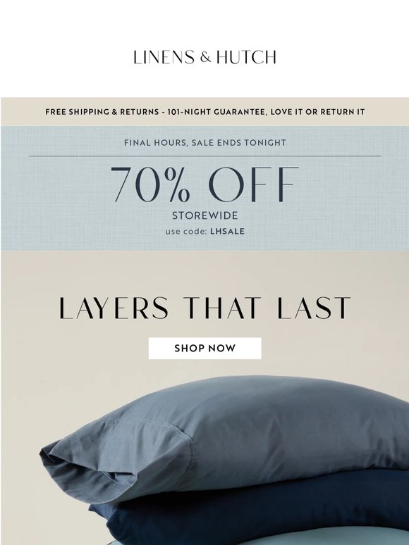 ⏰ Final Hours — 70% Off Storewide + Free Shipping