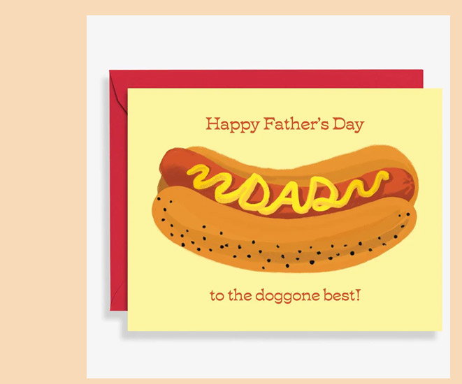 Doggone Best Father's Day Card